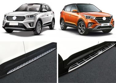 चीन Hyundai 2015 2019 IX25 क्रेटा के लिए स्टील यूनिट ब्रैकेट्स के साथ नॉन स्लिप साइड स्टेप बोर्ड्स आपूर्तिकर्ता
