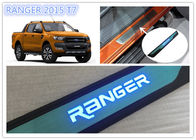 FORD Ranger T6 2012 - 2015 Illuminated Door Sills LED Light Side Door Sills Scuff Plate