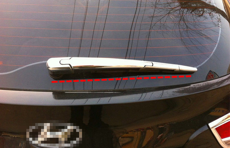 Chrome Rear Back Window Wiper Cover / Rear Door Trim for Hyundai IX35 Tucson 2009 - 2012