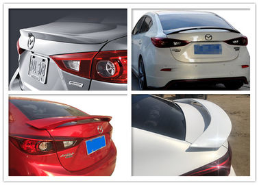 चीन ऑटो स्कल्प्ट रियर विंग 2014 Mazda 3 AXELA के लिए छत स्पोइलर, ब्लो मोल्डिंग प्रक्रिया आपूर्तिकर्ता