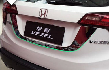 चीन HONDA HR-V VEZEL 2014 ऑटो बॉडी ट्रिम प्रतिस्थापन भागों, टेल डोर क्रोम गार्निश आपूर्तिकर्ता