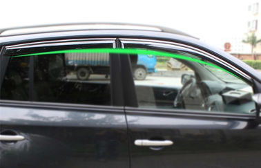 चीन ट्रिम पट्टी के साथ रेनॉल्ट Koleos 2009 कार की खिड़की शील्ड्स के लिए पवन Deflectors आपूर्तिकर्ता