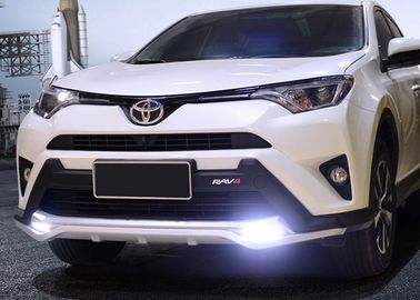 अच्छी कीमत टोयोटा 2016 RAV4 एलईडी लाइट और रियर गार्ड के साथ प्लास्टिक फ्रंट कार बंपर गार्ड ऑनलाइन