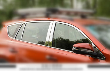 अच्छी कीमत पोलिश स्टेनलेस स्टील कार विंडो ट्रिम फिट के लिए टोयोटा RAV4 2013 2014 ऑनलाइन