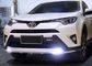 टोयोटा 2016 RAV4 एलईडी लाइट और रियर गार्ड के साथ प्लास्टिक फ्रंट कार बंपर गार्ड आपूर्तिकर्ता