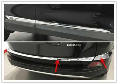 अच्छी कीमत टोयोटा RAV4 2016 ऑटो बाहरी ट्रिम पार्ट्स साइड डोर ट्रिम स्ट्रिप और टेल गेट मोल्डिंग ऑनलाइन