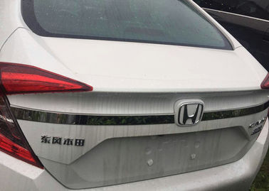 अच्छी कीमत HONDA CIVIC 2016 बॉडी ट्रिम पार्ट्स, स्टेनलेस स्टील टेल गेट ट्रिम स्ट्रिप ऑनलाइन