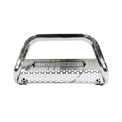 अच्छी कीमत Hilux Vigo Revo Ranger Dmax Chrome Finish Black Bull Bar for and OEM/Part Number -- Compatibility ऑनलाइन