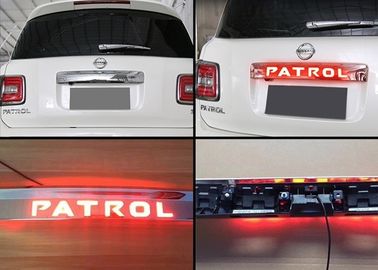 अच्छी कीमत निसान ऑल न्यू पेट्रोल 2016 के लिए एलईडी स्टॉप लाइट के साथ क्रोमेड टेल गेट गार्निश ऑनलाइन