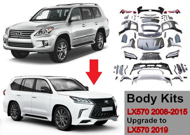 अच्छी कीमत ब्लैक लेक्सस बॉडी किट फेसलिफ्ट के लिए LX570 2008 - 2015, अपग्रेड करने के लिए LX570 2019 ऑनलाइन