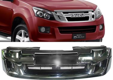 अच्छी कीमत ISUZU D-MAX 2012 2013 2014 2015 OE शैली लाल अक्षरों के साथ क्रोम फ्रंट ग्रिल निर्माता ऑनलाइन