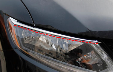 अच्छी कीमत कस्टम रंगीन क्रोम हेडलाइट बेज़ल्स, हेडलाइट रिम NISSAN X-TRAIL 2014 के लिए ऑनलाइन