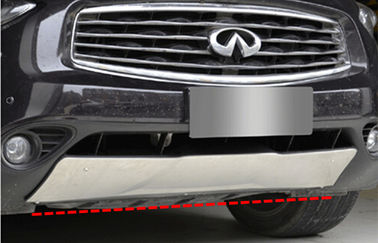 अच्छी कीमत स्टेनलेस स्टील कार बंपर प्रोटेक्टर, INFINITI FX35 / QX70 2009 - 2014 के लिए फ्रंट गार्ड प्लेट ऑनलाइन