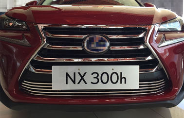 अच्छी कीमत चमकदार क्रोम प्रतिस्थापन ऑटो शरीर के पुर्जे के लिए LEXUS NX 2015, फ्रंट ग्रिल ट्रिम ऑनलाइन