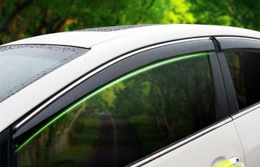 अच्छी कीमत सन एंड रेन गार्ड कार विंडो विज़र्स के लिए KIA K3 2013 स्टेनलेस स्टील स्ट्रिप के साथ ऑनलाइन